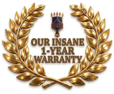 VIP Home Painting 2-year warranty badge