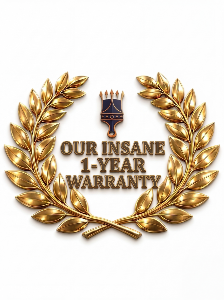 VIP Home Painting 2-Year Warranty seal